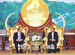 Thủ tướng Nguyễn Xuân Phúc hội kiến lãnh đạo Đảng, Nhà nước Lào