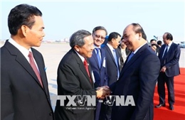 Thủ tướng Nguyễn Xuân Phúc kết thúc thành công chuyến thăm, làm việc tại Lào 