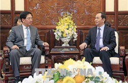 Chủ tịch nước Trần Đại Quang tiếp Đại sứ Trung Quốc Hồng Tiểu Dũng 