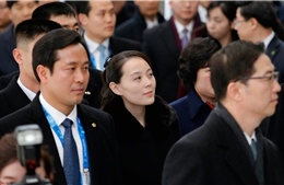 Những hình ảnh đầu tiên của em gái nhà lãnh đạo Kim Jong-un tại Hàn Quốc