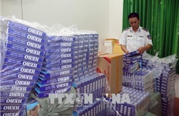 Kiên Giang bắt giữ 17.500 bao thuốc lá lậu 