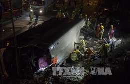 Tai nạn xe buýt tại Hong Kong, ít nhất 19 người thiệt mạng