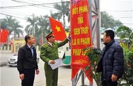Công an huyện Nho Quan trấn áp tội phạm, đảm bảo an ninh trật tự dịp giápTết