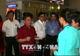 Kiểm tra việc phục vụ Tết tại Cảng Hàng không Quốc tế Tân Sơn Nhất