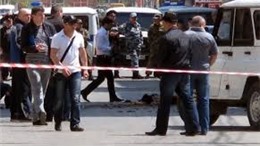 Cảnh quay vụ xả súng tại CH Dagestan thuộc Nga