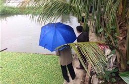 Khẩn trương điều tra vụ một người chết dưới ao tại Quảng Ninh