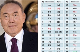 Kazakhstan cải cách chữ quốc ngữ 2 lần trong 1 năm 