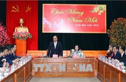 Thủ tướng Nguyễn Xuân Phúc gặp mặt, chúc Tết đầu Xuân các cơ quan Đảng