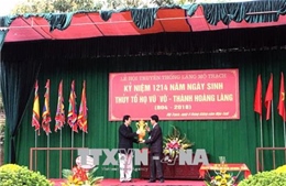 Trao kỷ lục Việt Nam công nhận làng có nhiều Tiến sỹ Nho học nhất cả nước