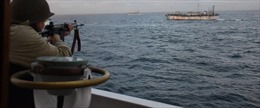 Sang tận Argentina đánh bắt trái phép, tàu cá Trung Quốc trúng đạn, bị rượt đuổi suốt 8 tiếng