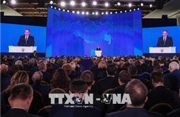 Thông điệp Liên bang 2018: Tổng thống Putin cam kết cải thiện đời sống nhân dân Nga