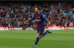 Xem siêu phẩm của Messi, đưa Barca tiến gần tới ngôi vô địch
