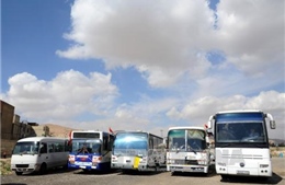 Đoàn xe chở hàng cứu trợ quốc tế tới Đông Ghouta, Syria