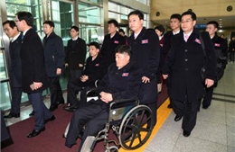 Paralympic PyeongChang 2018: Phái đoàn Triều Tiên đến Hàn Quốc