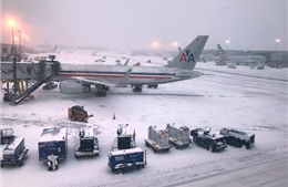 Mỹ hủy hàng nghìn chuyến bay do bão tuyết 