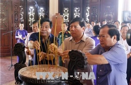 Dâng hương tưởng niệm 30 năm ngày mất Chủ tịch Hội đồng Bộ trưởng Phạm Hùng