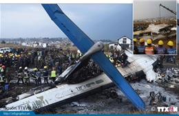Ít nhất 50 người chết trong vụ tai nạn máy bay ở Nepal