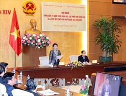 Nâng cao hiệu quả phối hợp giữa UBTV Quốc hội và Đoàn Chủ tịch UBTƯ MTTQ Việt Nam