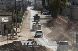 Thị trấn Afrin, miền Bắc Syria không có nước dùng do bị bao vây