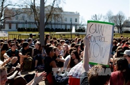 Chính giới Mỹ ủng hộ học sinh biểu tình phản đối bạo lực súng đạn 