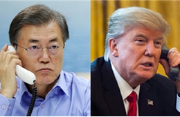 Lãnh đạo Mỹ, Hàn điện đàm về tình hình trên Bán đảo Triều Tiên