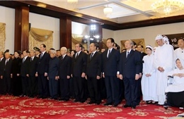 Dòng người đến viếng nguyên Thủ tướng Phan Văn Khải tại TP Hồ Chí Minh