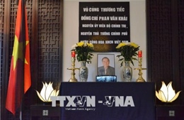 Lễ viếng và mở Sổ tang tưởng nhớ nguyên Thủ tướng Phan Văn Khải tại nhiều quốc gia 