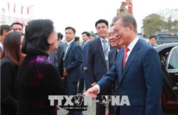 Tổng thống Hàn Quốc dự lễ động thổ xây dựng Viện Khoa học và Công nghệ Việt Nam - Hàn Quốc