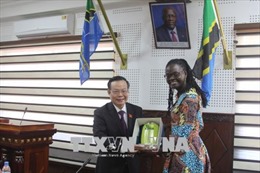 Phó Chủ tịch Quốc hội Phùng Quốc Hiển thăm và làm việc tại Tanzania