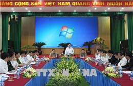 Chủ tịch Hà Nội chỉ đạo nâng cấp đê điều ‘làm đâu chắc đó’