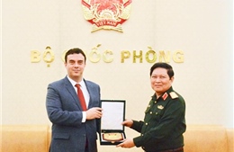 Đại tướng Ngô Xuân Lịch tiếp Đại sứ đặc mệnh toàn quyền Nhà nước Israel tại Việt Nam