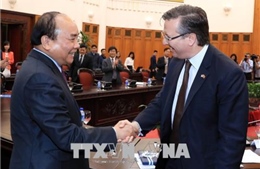 Thủ tướng Nguyễn Xuân Phúc tiếp Đoàn doanh nghiệp Hội đồng kinh doanh Hoa Kỳ - ASEAN