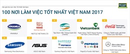 Mercedes-Benz lọt Top 10 môi trường làm việc tốt nhất Việt Nam