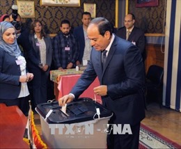 Bầu cử Tổng thống Ai Cập: Đương kim Tổng thống al-Sisi chiến thắng áp đảo