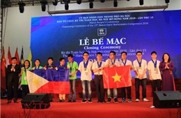 Đội Việt Nam 1 và Philippin vô địch Kỳ thi Toán học Hà Nội mở rộng 2018