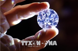 Đấu giá viên kim cương đẹp không tì vết giá gần 34 triệu USD