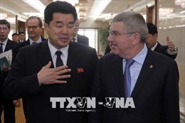 Chủ tịch IOC gặp giới chức thể thao Triều Tiên