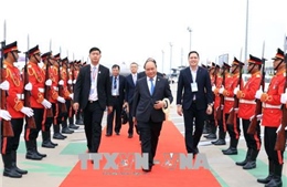 Thủ tướng kết thúc chuyến tham dự Hội nghị cấp cao Ủy hội Sông Mekong quốc tế lần thứ 3 