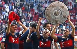 Ấn tượng ngày ‘Hùm xám’ Bayern lần thứ 28 đăng quang Bundesliga