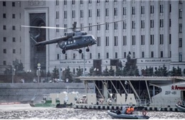 Rơi trực thăng ở Nga, không ai sống sót