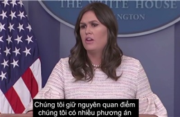 Nhà Trắng loanh quanh giải thích dòng Tweet ‘Tên lửa đang đến’ của Tổng thống Trump