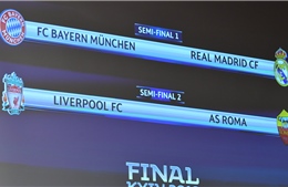 Bán kết Champions League: Bayern Munich đấu Real Madrid, Liverpool &#39;hẹn hò&#39; Roma