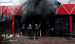 Hàn sì gây cháy lớn tại Câu lạc bộ bia hơi ở Hải Phòng