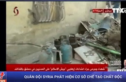 Quân đội Syria phát hiện cơ sở chế tạo chất độc hóa học