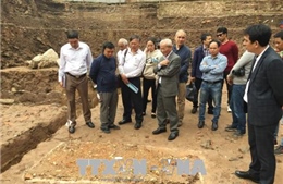 Phát hiện nhiều dấu tích quý tại khu vực Chính điện Kính Thiên thuộc Hoàng thành Thăng Long