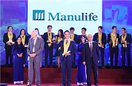 Manulife Việt Nam lần thứ 9 nhận Giải thưởng Rồng Vàng 