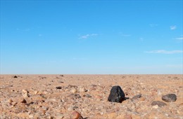 Giải mã thiên thạch chứa kim cương rơi xuống sa mạc châu Phi