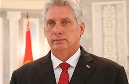 Đồng chí Miguel Diaz-Canel Bermudez được bầu làm Chủ tịch Hội đồng Nhà nước và Hội đồng Bộ trưởng Cuba