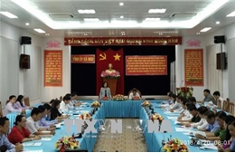 Trưởng ban Dân vận Trung ương Trương Thị Mai làm việc tại tỉnh Cà Mau