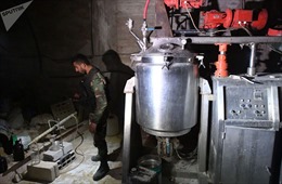 Bên trong phòng thí nghiệm hóa học của phiến quân tại Syria